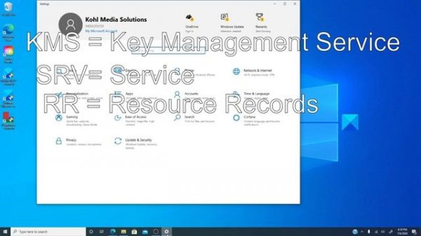 Volume Activation Error Code 0x8007232B, DNS name does not exist