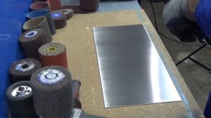 Сатинирование нержавейки. Как, чем и где купить.