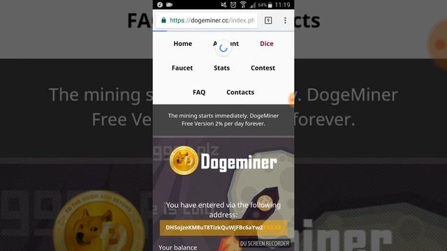 Dogeminer pagando 2400 Dogecoin смотреть онлайн
