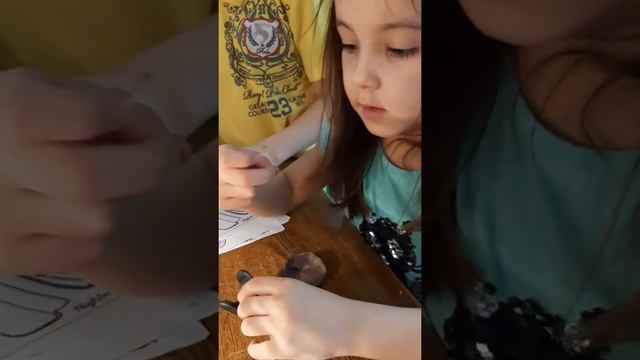 ЛЕПИМ ГРАЧА И ЕГО СЕМЬЮ ИЗ ПЛАСТИЛИНА. ЛЕПЯТ ВИКТОРИЯ 5 ЛЕТ И АЛЕКСЕЙ 7 ЛЕТ. смотреть онлайн