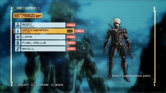 Metal Gear Rising: Revengeance BP CHEAT (PC)