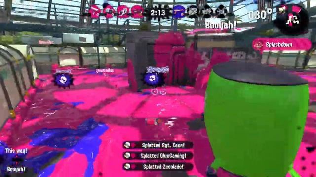 Splatoon 2 Slashdown triple смотреть онлайн