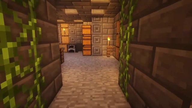 Подземная база в Майнкрафт. Underground Base in Minecraft. Скачать карту для выживания смотреть онлайн