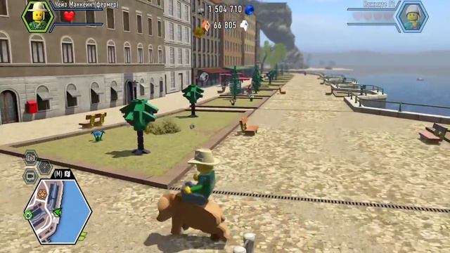 LEGO City Undercover прохождение # 18 «Кафе мороженое Винни Паппалардо» смотреть онлайн