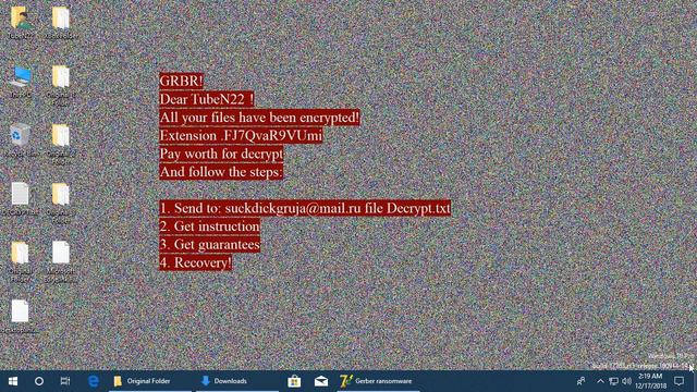 AppCheck Anti-Ransomware : Gerber v3.0 Ransomware (.FJ7QvaR9VUmi) Block Video смотреть онлайн