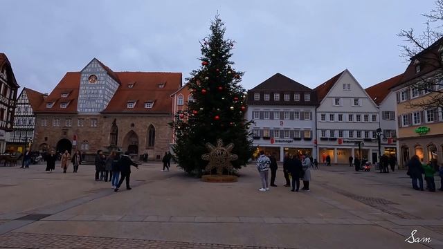 Trip To Reutlingen, Germany 2023, Travel Walking Tour 4K Ultra HD