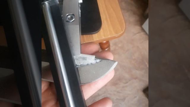 заточка ножа 95х18