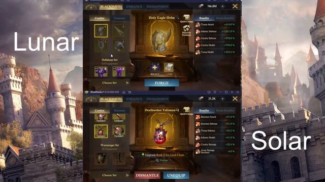 Solar vs Lunar - What's the difference? Part 1 - King of Avalon смотреть онлайн