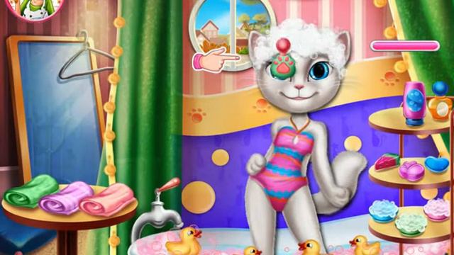 Игра Анжела в Бассейне смотреть онлайн