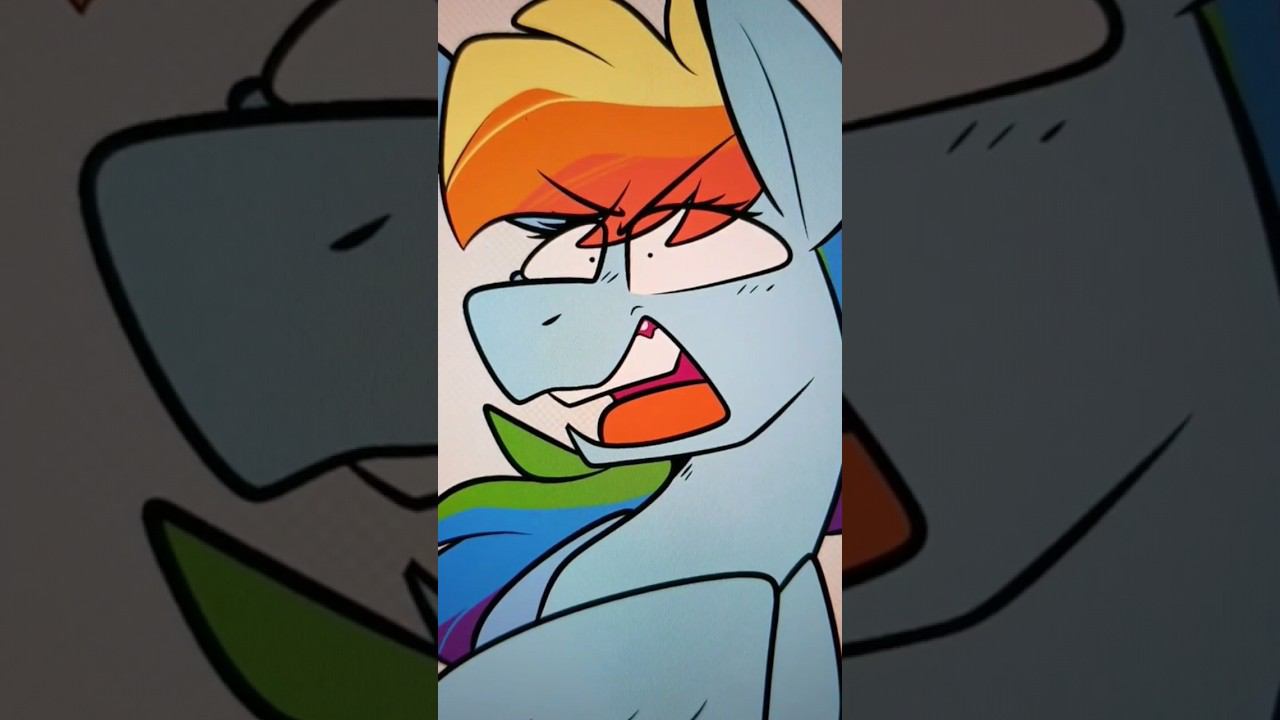 Тупая Рэинбоу! #mlp #пони #млп #rainbowdash смотреть онлайн