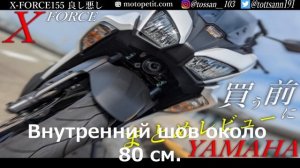 Обзор плюсов и минусов Yamaha X-Force 2022 года