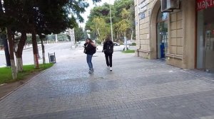 Сумгаит Азербайджан пешие прогулки по центру городу  24 октября 2021