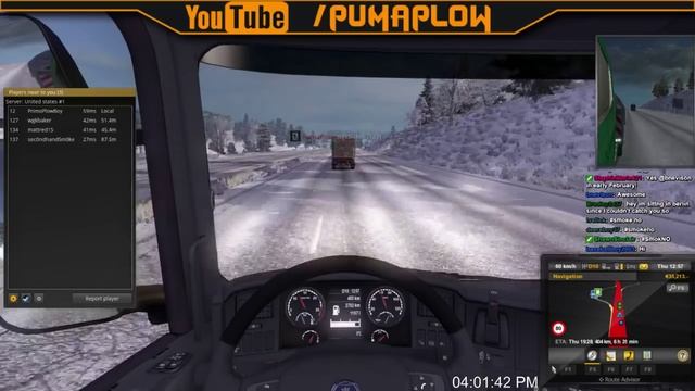 Twitch Stream: Euro Truck Sim 2 MP 01/08/16 смотреть онлайн