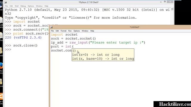 Module 04 Simple Banner Grabbing (Socket Programming with Python) смотреть онлайн