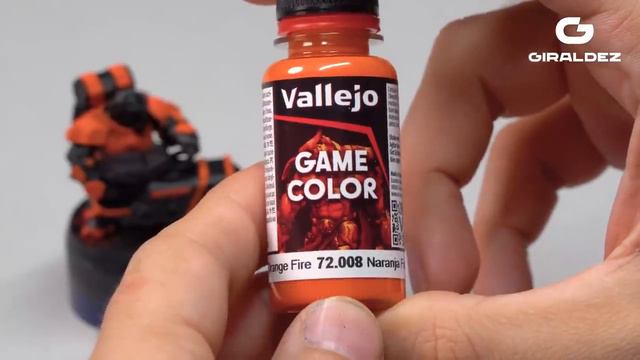 How to paint ORANGE using B.S.L Vallejo system ( only 4 colors) смотреть онлайн