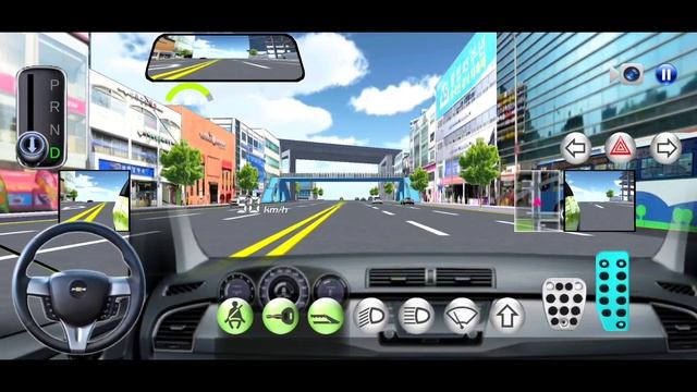 3D Driving Class ? Driving Chevrolet Small Car City Drive - Gameplay 10 - Alpha Mobile gaming смотреть онлайн