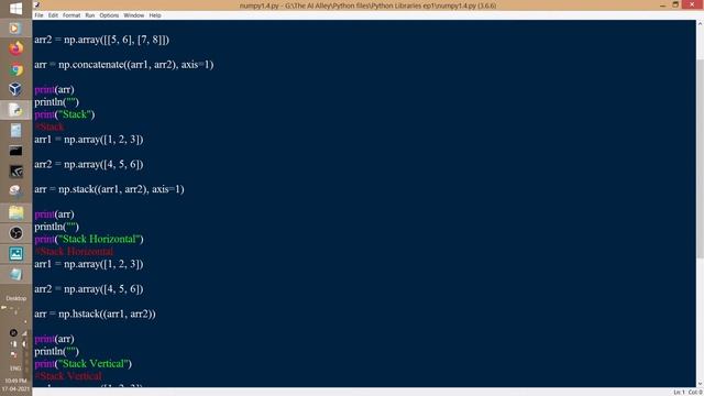Python Libraries Ep 1.1 (Numpy Basics) смотреть онлайн