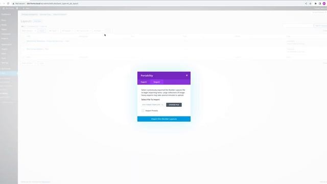 Importing Divi Template To WordPress Website смотреть онлайн