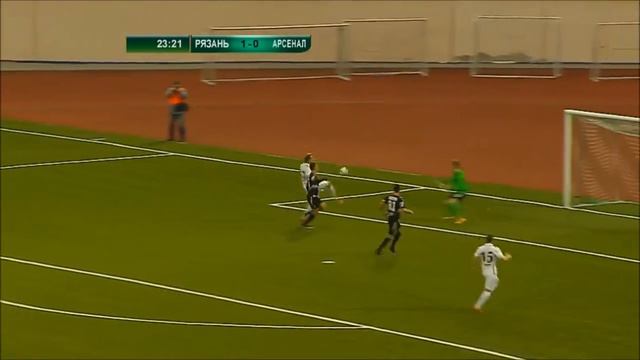 Рязань - Арсенал-2 - 2:1. Голы смотреть онлайн