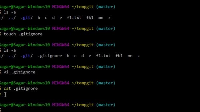How to ignore files in git смотреть онлайн