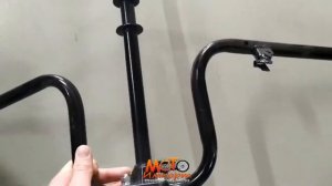 Руль нового образца Буран регулируется в сборе с колонкой