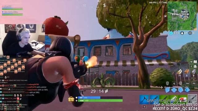 XQc Stream Sniped By Banana Saxophone Compilation Ft. Juul Trooper