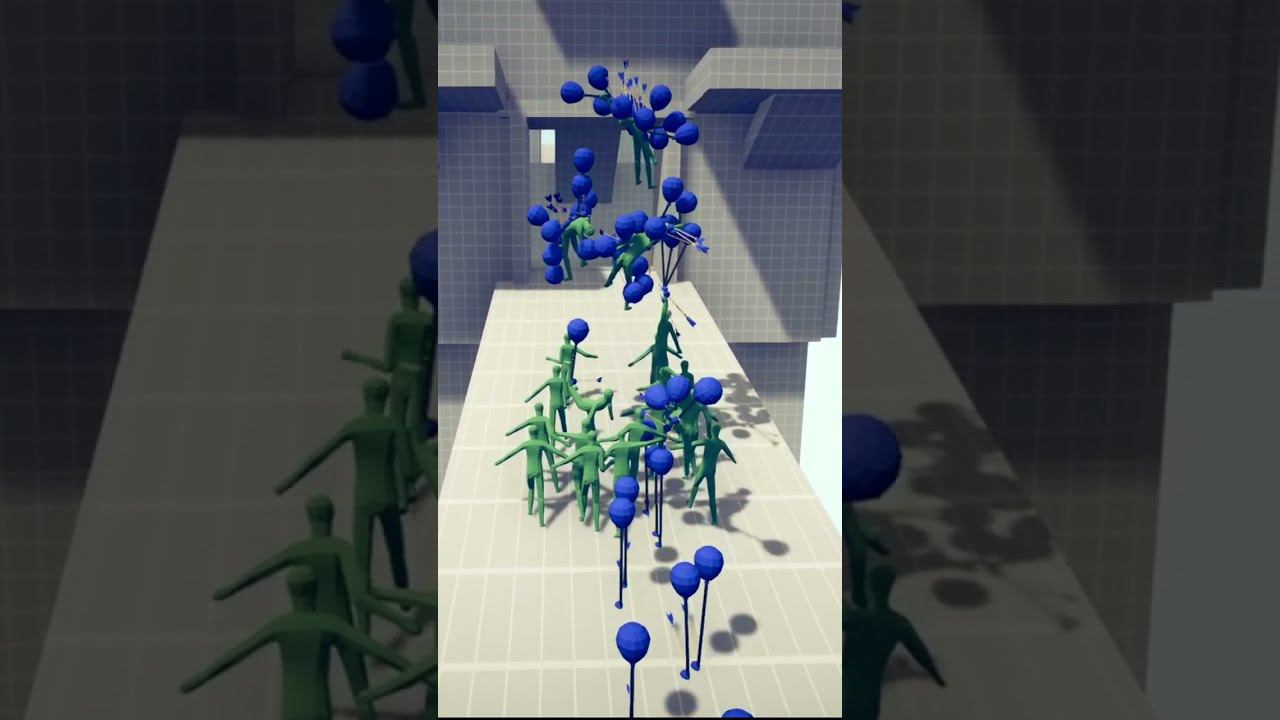 Zombies are flying with balloons | TABS - Totally Accurate Battle Simulator смотреть онлайн