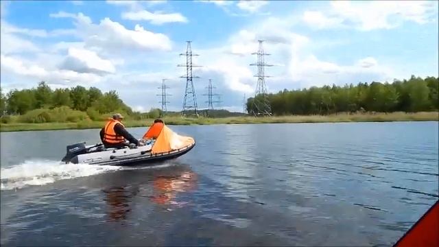 На гребне волны на лодках пвх нднд Риф Тритон 340 и Икс Ривер 360 смотреть онлайн