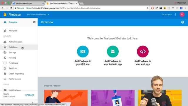 Firebase | Vue.js + Vuetify + Firebase FULL PROJECT смотреть онлайн