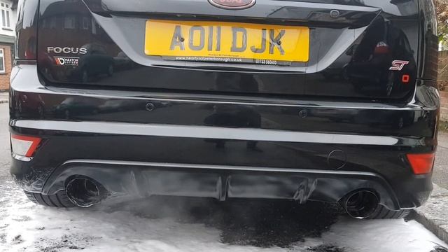 My FOCUS ST MK2 with new Mongoose Cat Back Exhaust смотреть онлайн
