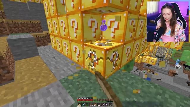 МАЙНКРАФТ, но ДЕРЕВНЯ из ЛАКИ БЛОКОВ ? @meels_play смотреть онлайн