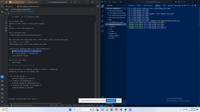 PS Django install part3 of 3 смотреть онлайн