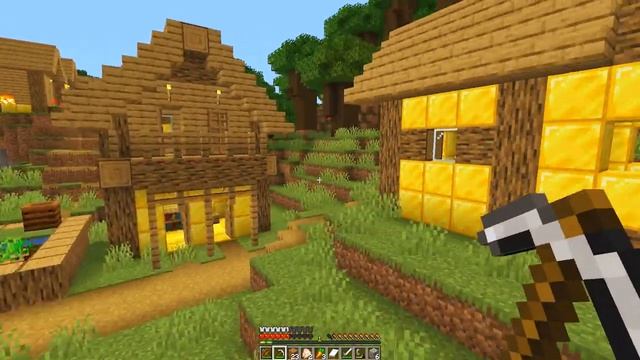 ПРО ПОДЖОГ ЗОЛОТУЮ ДЕРЕВНЮ НУБА В МАЙНКРАФТЕ 1.14.4 НУБ УЧИТ ПРО ВЫЖИВАНИЕ БЕЗ МОДОВ 100% ТРОЛЛИНГ смотреть онлайн