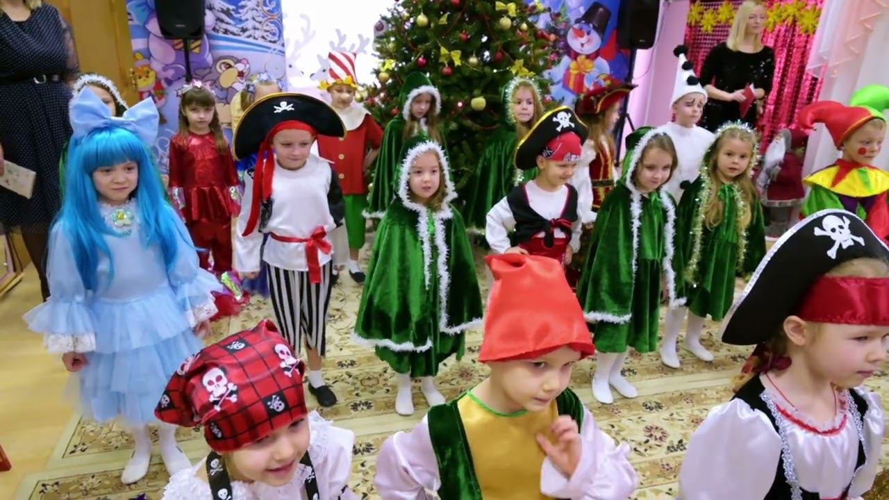 6. Новогодний утренник 2024 6 гр, 80 ДС, 27.12 -2 смотреть онлайн