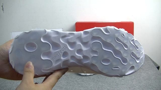 Undercover x Nike React Element 87 Sail review from sneakersbays.com смотреть онлайн