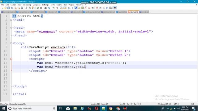 onclick button #javascript event смотреть онлайн