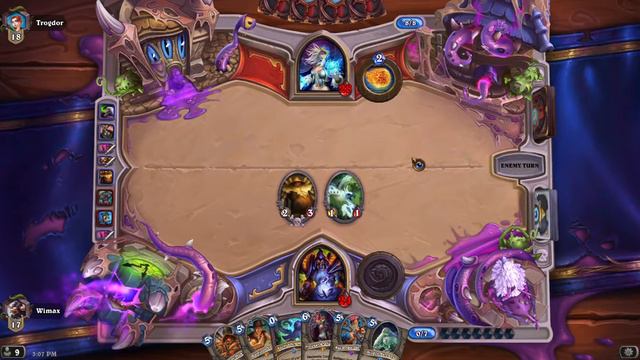 Hearthstone: N'Zoth Lock vs Spell Mage смотреть онлайн