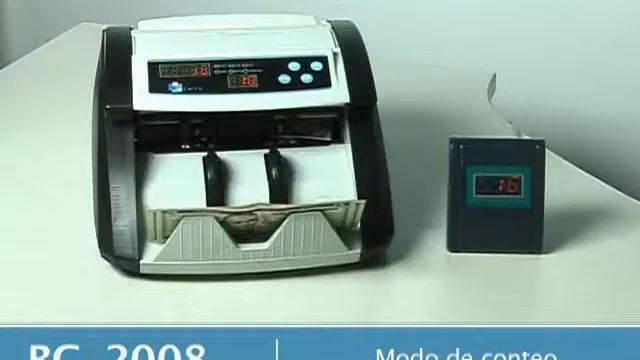 Contadora de billetes modelo Majcen Bc-2008 смотреть онлайн