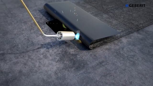 Монтаж воронки Pluvia на кровлю с битумной гидроизоляцией смотреть онлайн