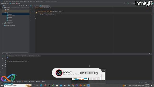 Character Data Type in Java Programming and Use Of char Variable || Burmese Tutorials @Infinity_IT смотреть онлайн