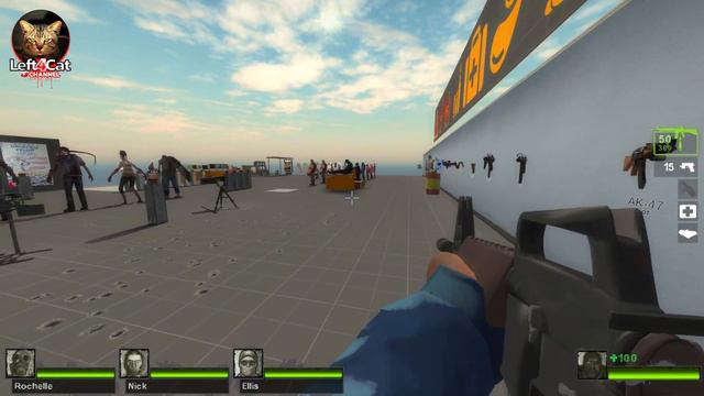 Left 4 Dead 2 Team Fortress 2 gun skin mod | Left 4 Cat Channel #l4d #coop #gaming #mods смотреть онлайн