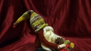 Кукла ручной работы "Гном Пэт"