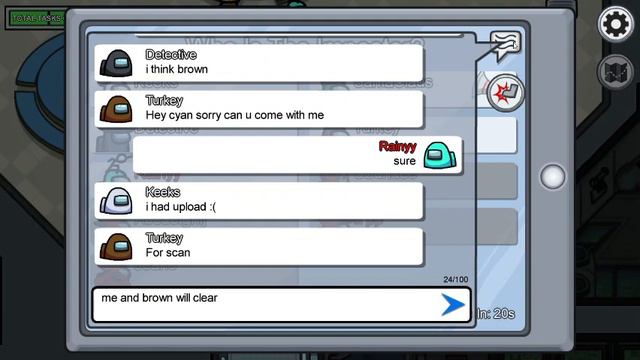 Rainyy Goes 666 IQ In Among Us! (Best imposter) смотреть онлайн