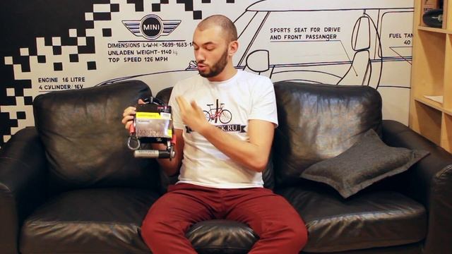 Обзор велосипедного замка Kryptonite KryptoLok series 2 Standard с тросом смотреть онлайн