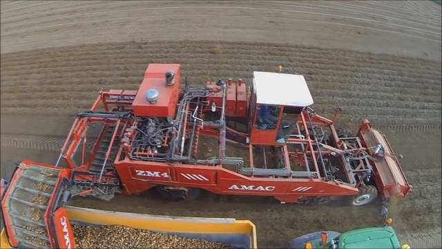 Уборка картофеля в Голландии смотреть онлайн