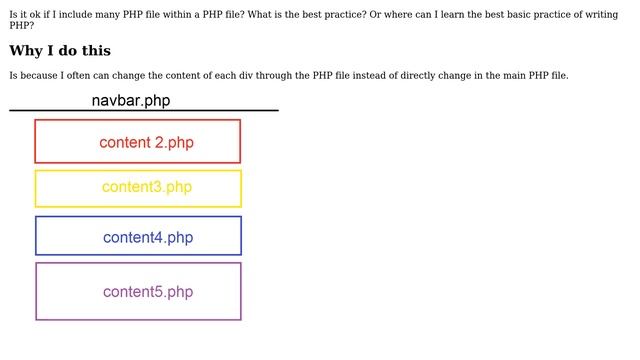 Software Engineering: multiple php page within a main php page смотреть онлайн