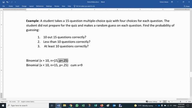 Python: Binomial Probability 2 смотреть онлайн
