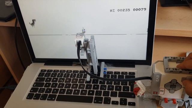 How to Hack Google's Chrome Dinosaur Game with Lego Robot смотреть онлайн