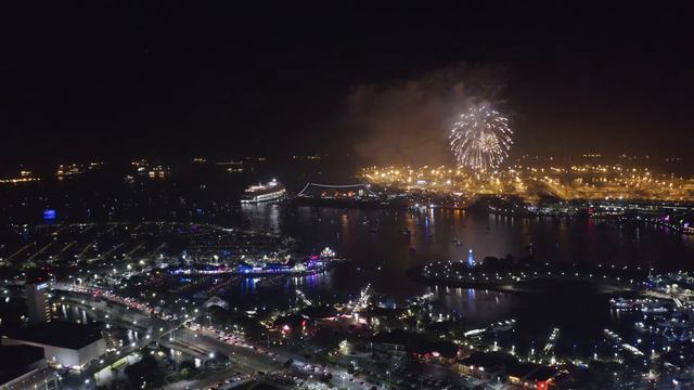 2021 July 4th Fireworks Full Show in Long Beach California смотреть онлайн