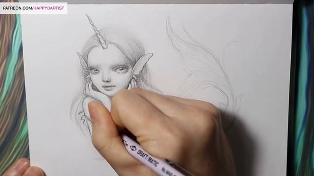 DRAWING TIMELAPSE ? Two little mermaids смотреть онлайн